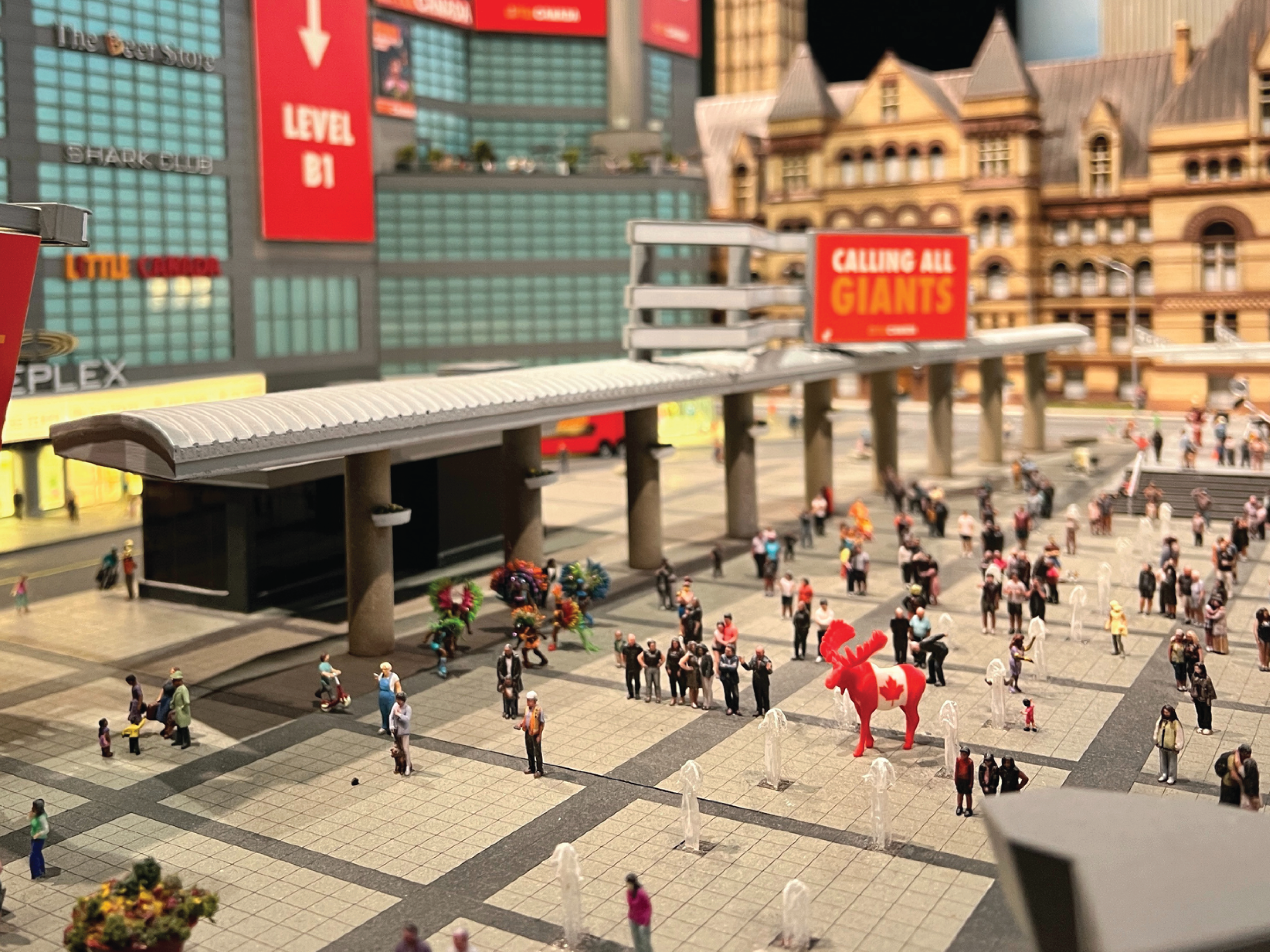 This painstakingly rendered 87:1 miniaturization of iconic cities and regions throughout Canada undergoes a continuous 15-minute “day cycle,” allowing visitors to see each location in every light.