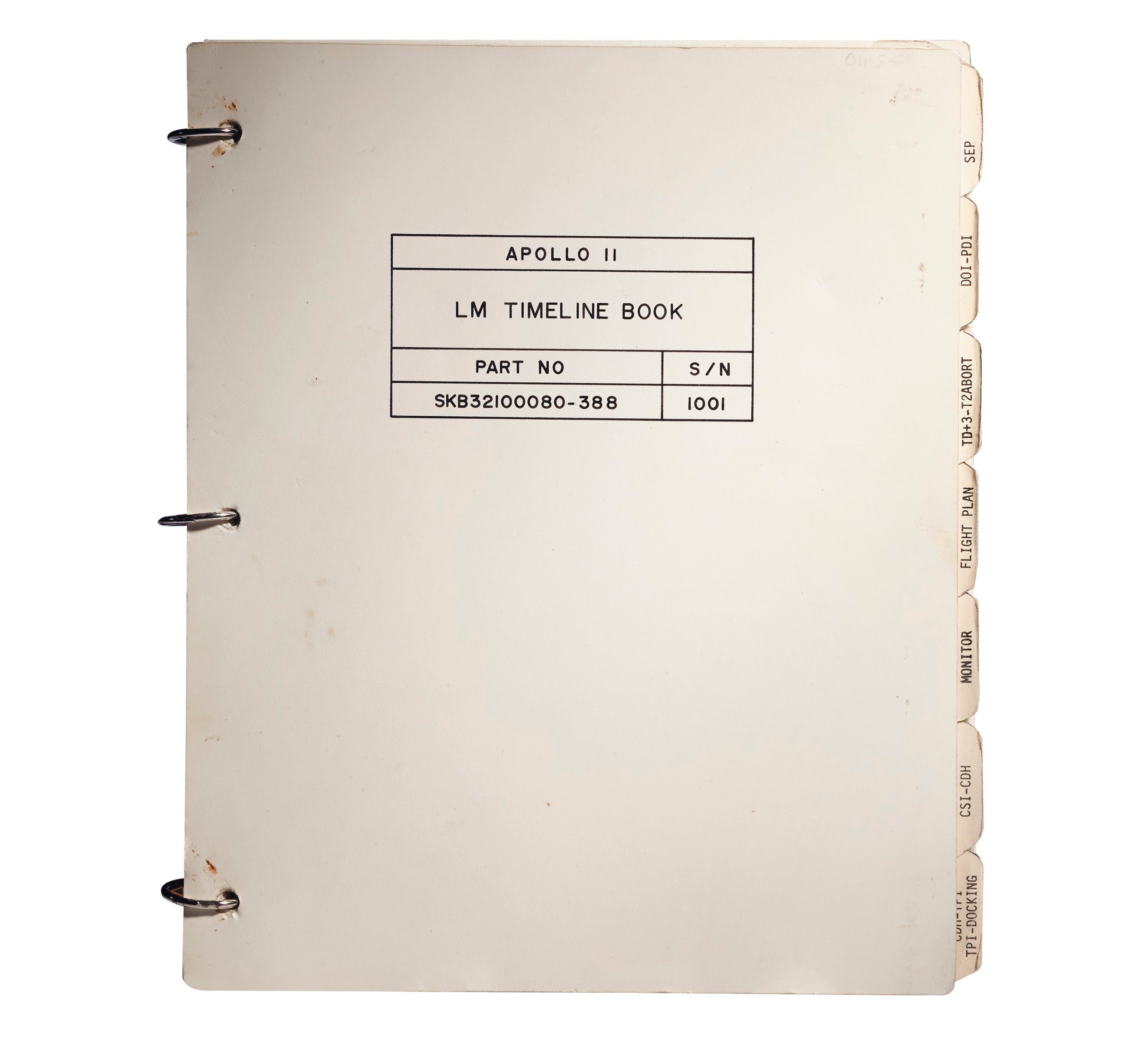 This play-by-play log of the Apollo 11 mission is expected to sell for at least $7 million.