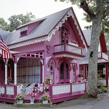 The Pink House, circa 1980