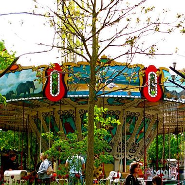 Tivoli carousel.