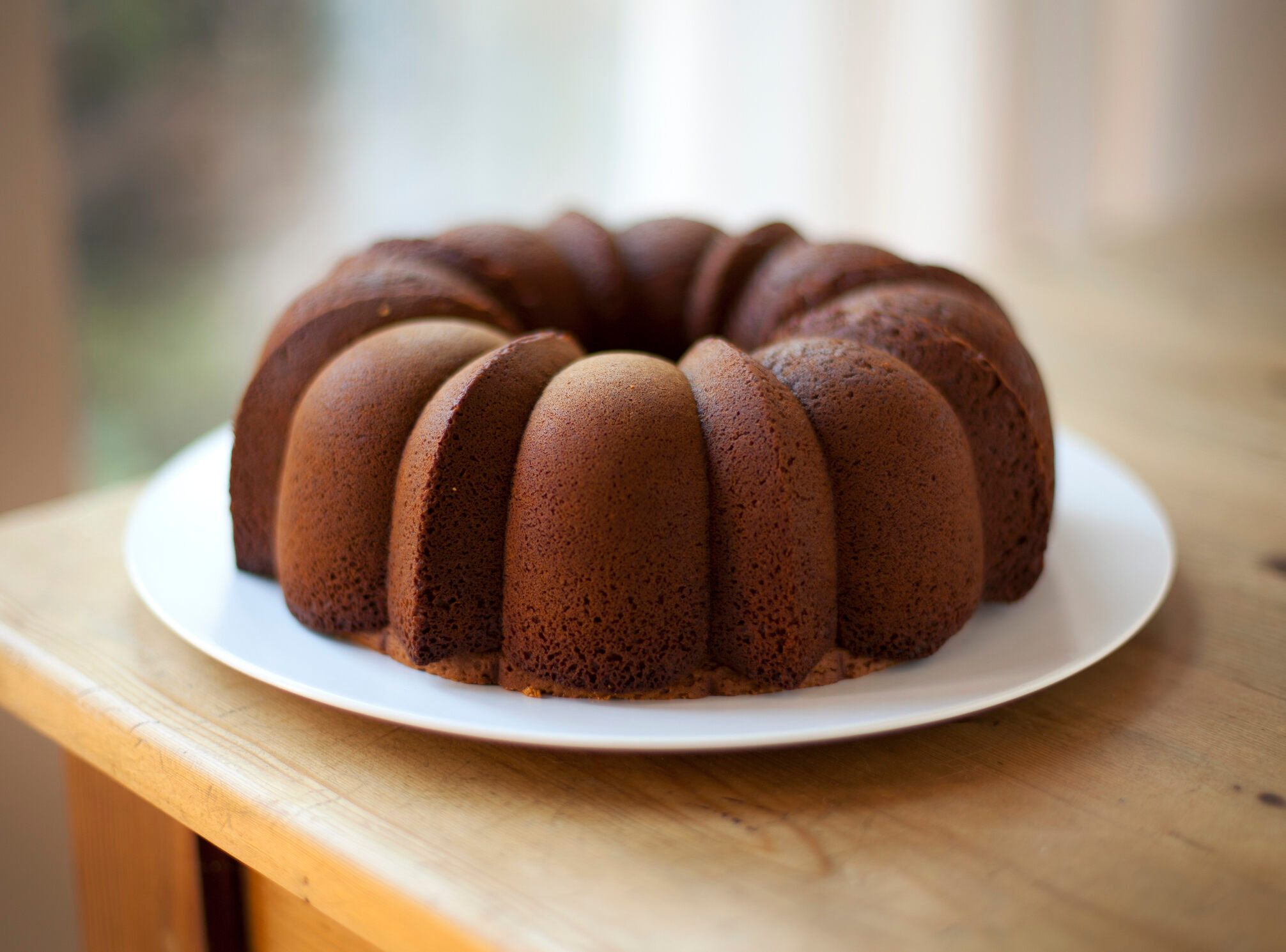 Bundt cakes manage to be sleek and homey at the same time.
