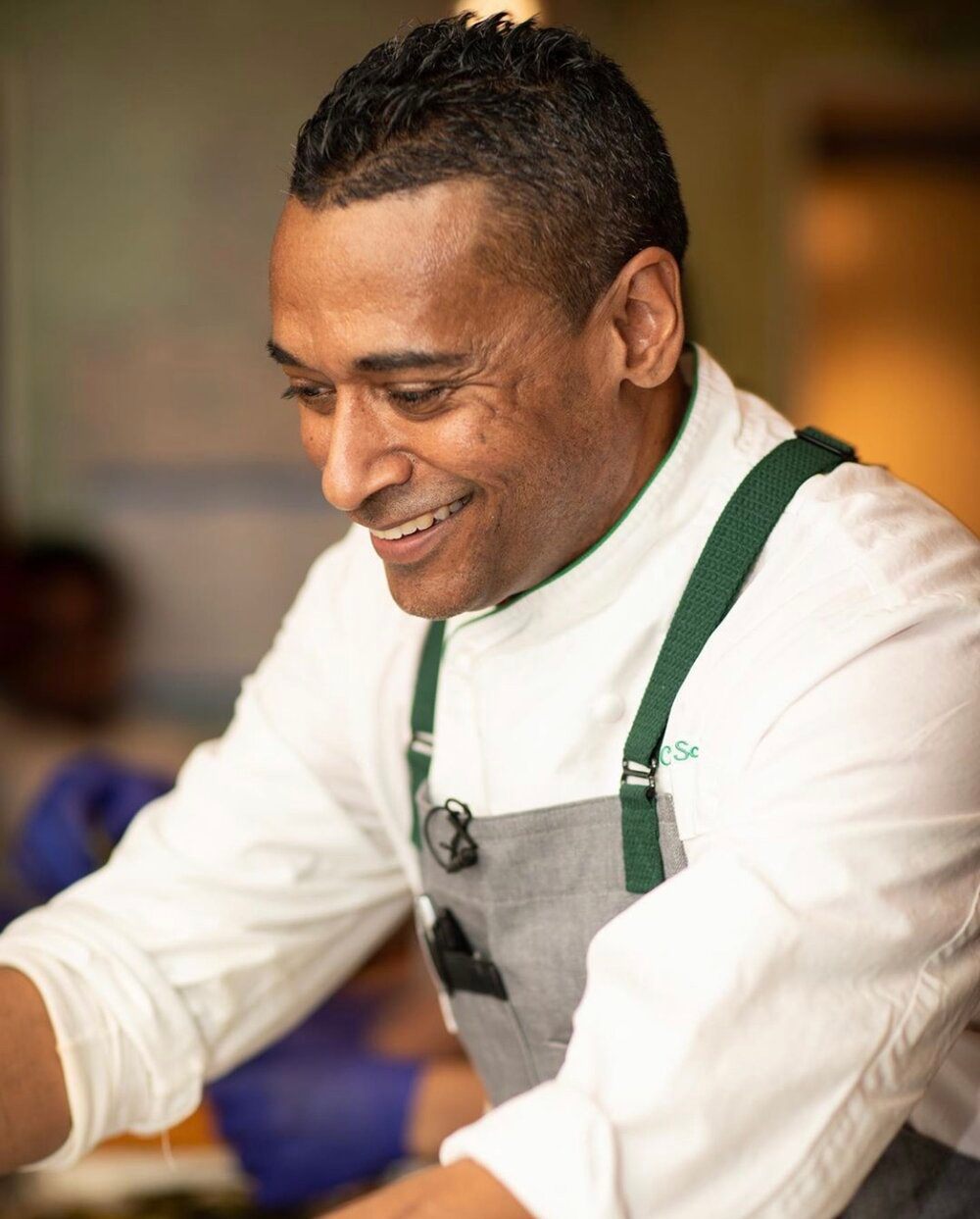 At Chris Scott's restaurant Butterfunk Biscuit Co., he cooks dishes inspired by the Amish soul food of his childhood.
