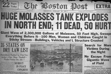 95 Years Later: Remembering the Sticky Horror of the Boston Molasses Flood