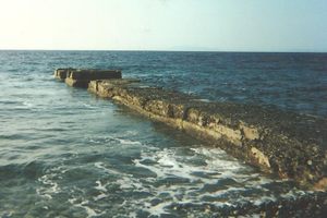 St Paul’s Jetty in Samothraki, Greece