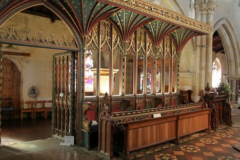 The Rood Screen of Aysgarth