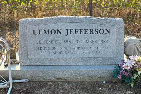 Blind Lemon Jefferson’s Grave