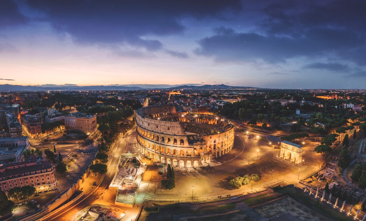 The Colosseum has stood in the heart of Rome for almost 2,000 years. The International Space Station has flown overhead for more than 20.