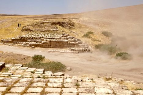Dust storms arise you read the words of Sennacherib on the Aqueduct of Jerwan.