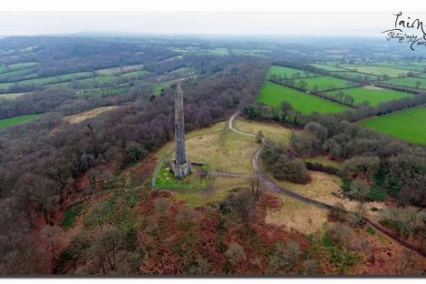 The view around the Monument