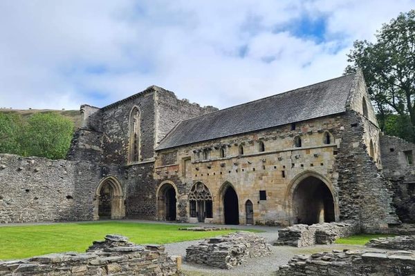What remains of the cloister.