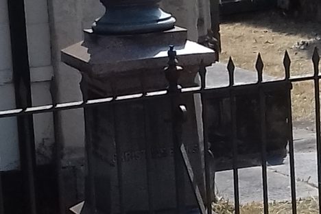 The Gravestone of Christmas Evans