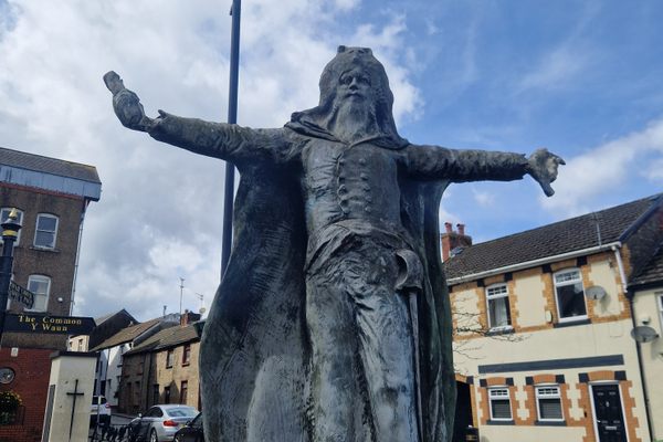 William Price statue.