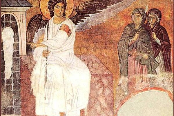 The “Myrrhbearers on Christ’s Grave” at Mileševa Monastery