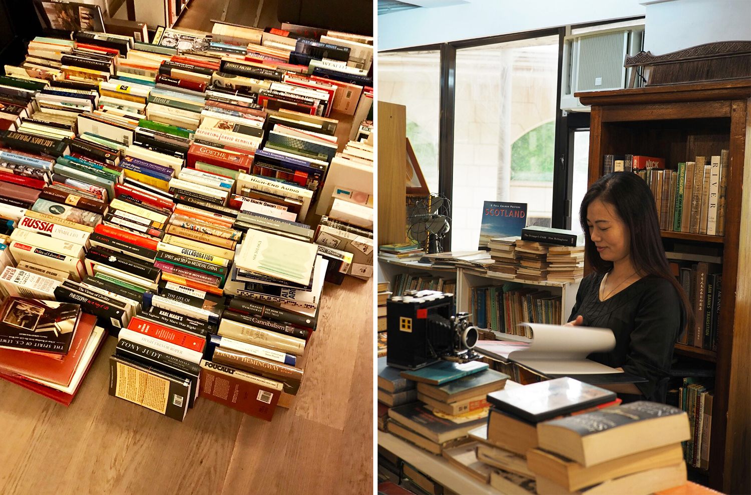 Books and folks at Lily Bookshop x Flowbooks.