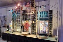 The Grateful Dead’s “Wall of Sound” on display in Las Vegas.
