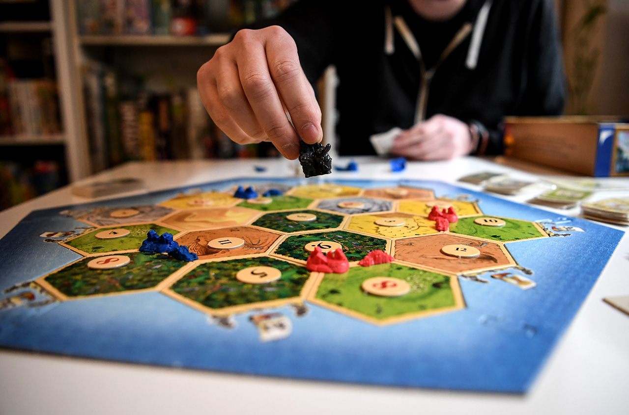 "Settlers of Catan" got the modern game ball rolling in 1995. 