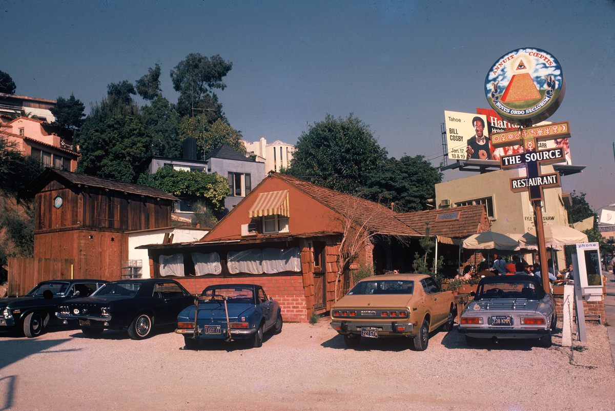 The Source restaurant on Sunset Boulevard quickly became a place to see and be seen.