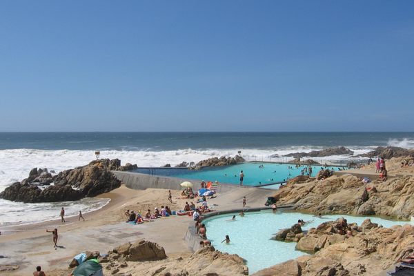 The pools at Leça da Palmeira.