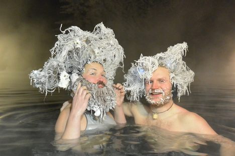 Frigid finalists in the 2020 Hair Freezing Contest.