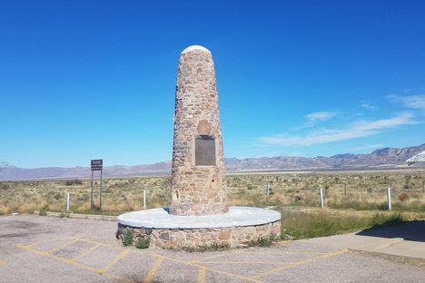 Geronimo Surrender Monument.