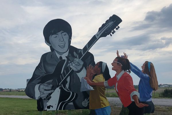 The mural.