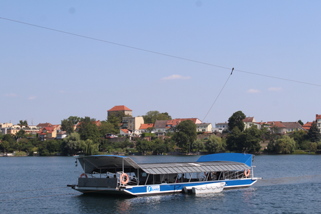 Vessel "Steffi" of Straussee Ferry