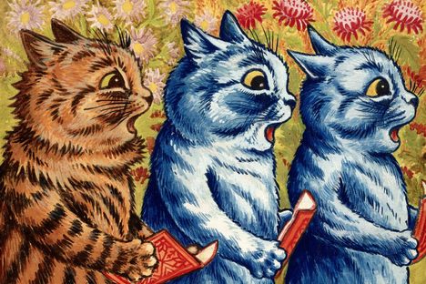 Before Cat Memes, There Were Louis Wain's Controversial Cat Illustrations
