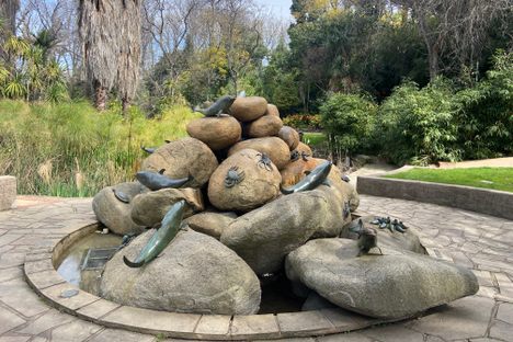 The Dolphin Fountain