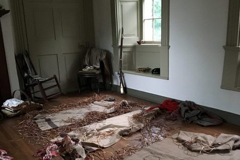 Recovery room at Ben Lomond Historic Site. 