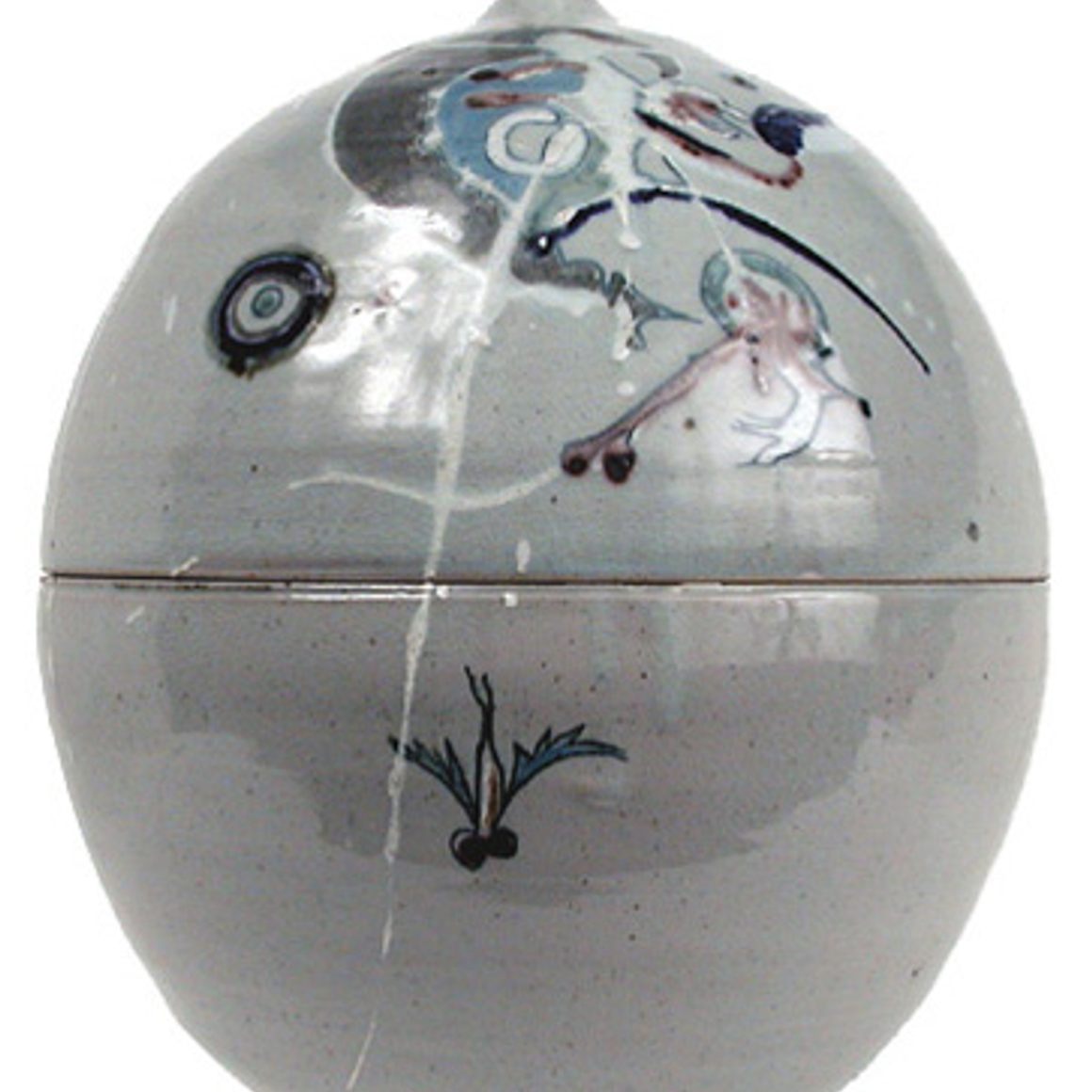 "Sphere" by Patti Warashina, c. 1966. 