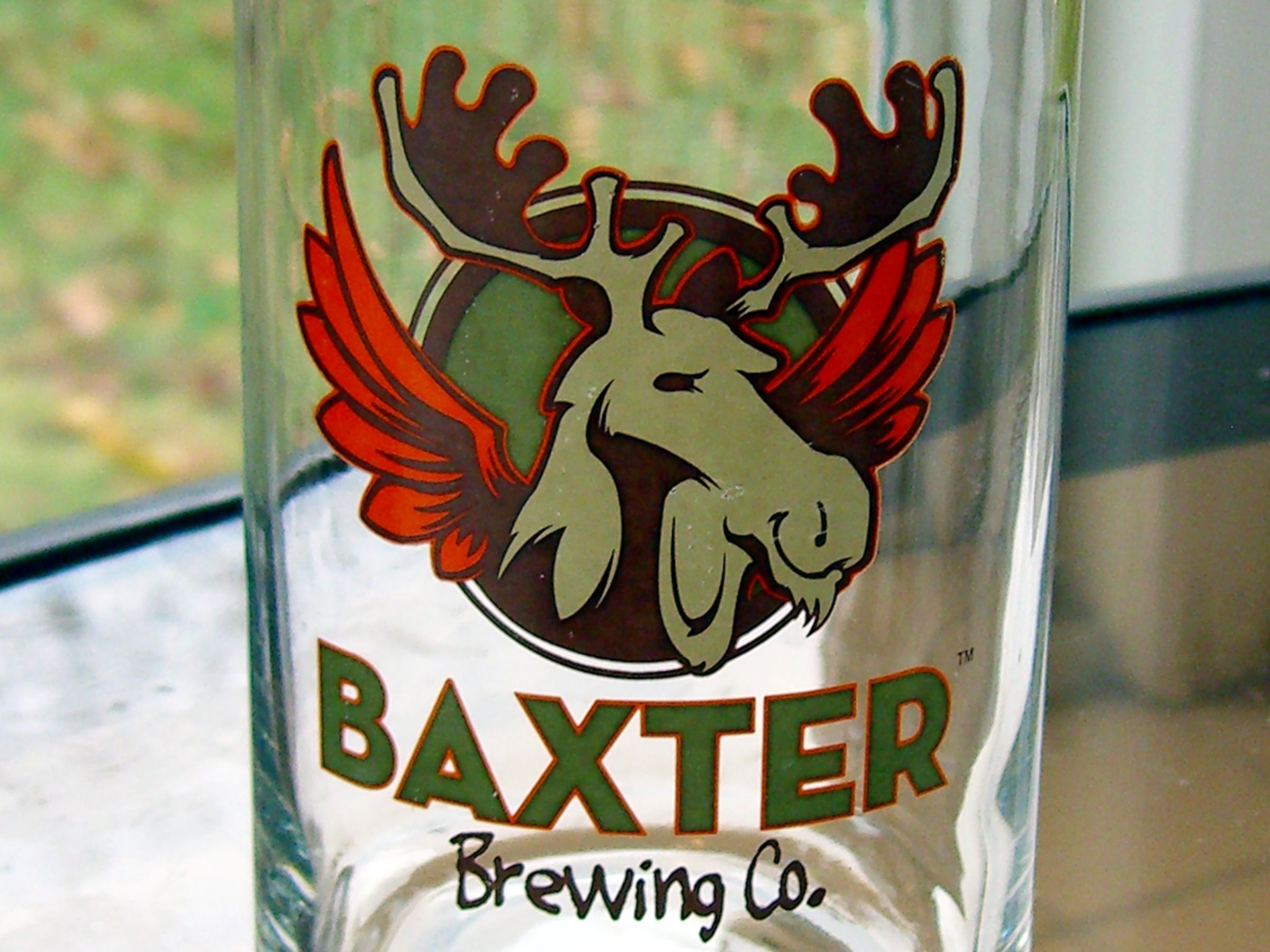 Baxter Brewing Co.’s original logo featured a version of Pamola very different from early conceptions of the creature.