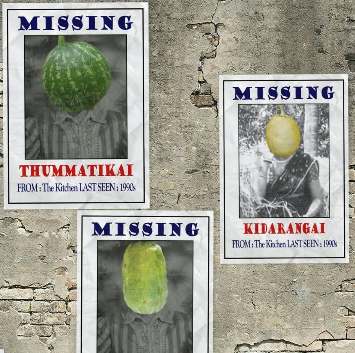 Muralidharan is on a quest to crack the case of the missing vegetables.