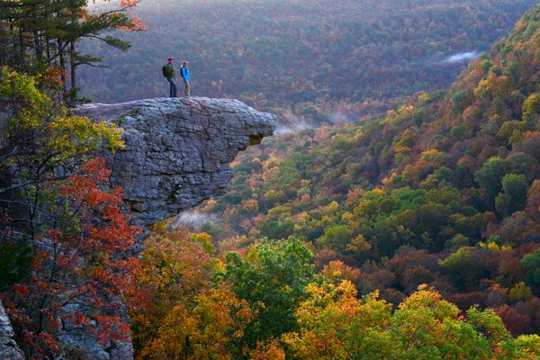 Though beautiful anytime, the fall colors are always a draw for visitors.