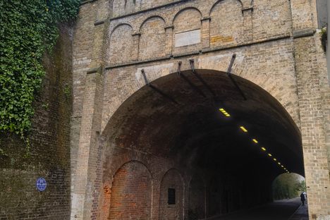 South entrance.