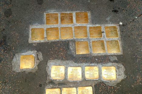 Stumbling Stones of Rome