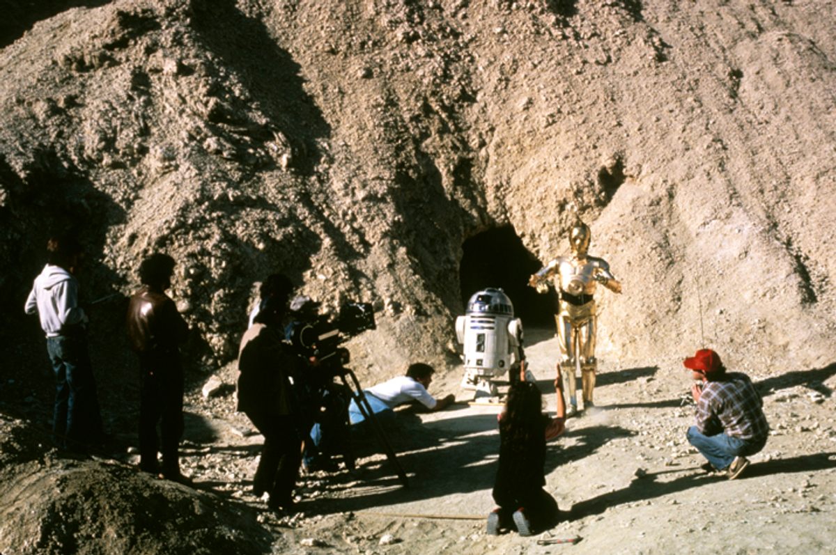 Death Valley was a perfect stand-in for another planet in Star Wars, both because the landscape is so strange and because the park is only a four-hour drive from Hollywood.