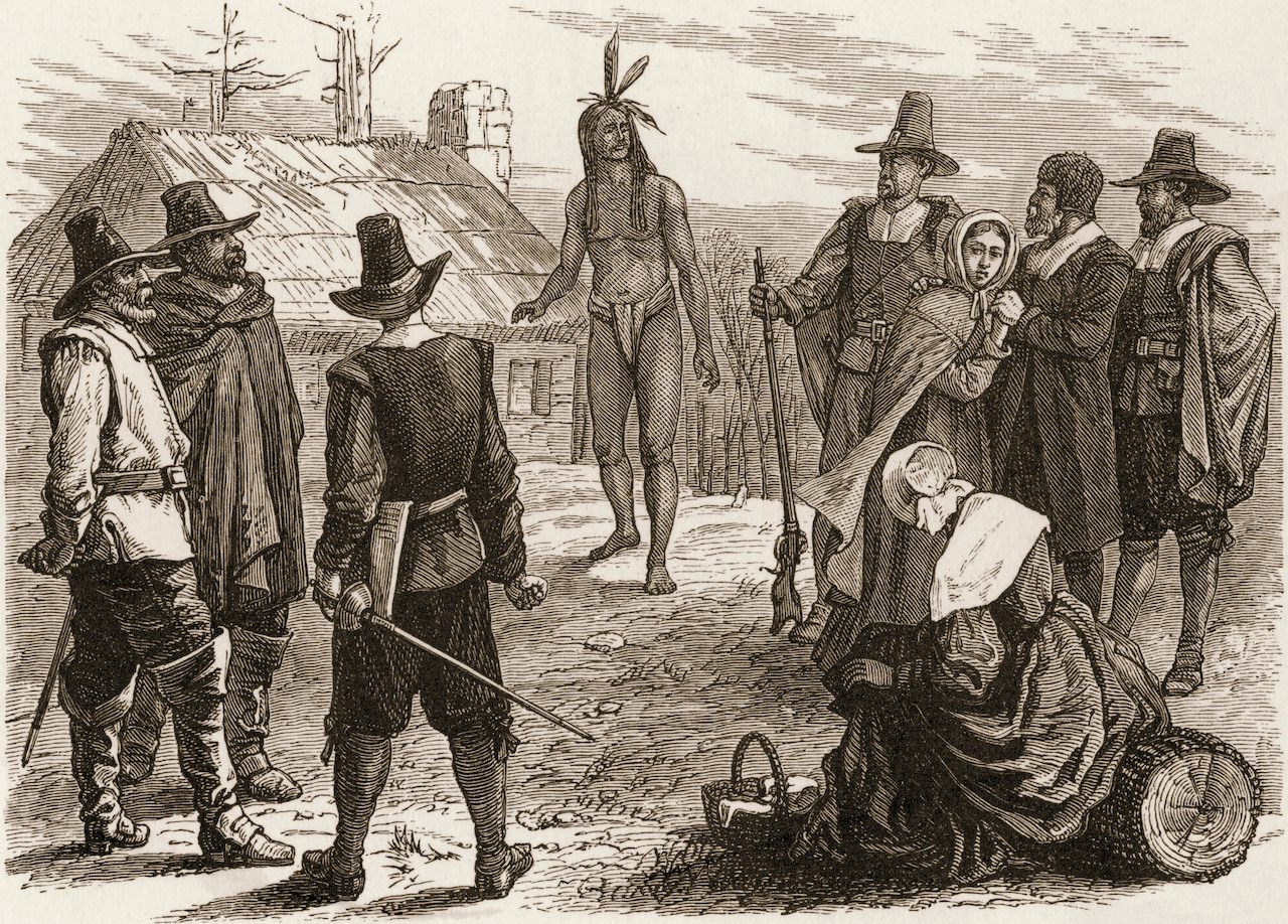 Every American schoolchild learns how Native Americans helped the Pilgrims survive their first year in what's now Massachusetts, but the full story is far more complex.