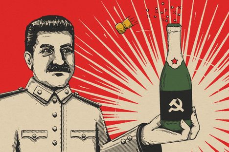 Behind the Iron Curtain, shelves were empty but champagne was affordable.