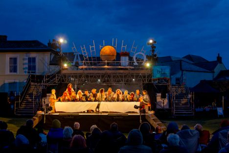 In September 2021, thousands came to Cornwall to see the Ordinalia, a cycle of three, 14th-century religious mystery plays originally written in Cornish.