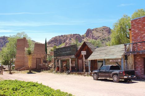 The town of San Vicente de Chupaderos started as a film set.
