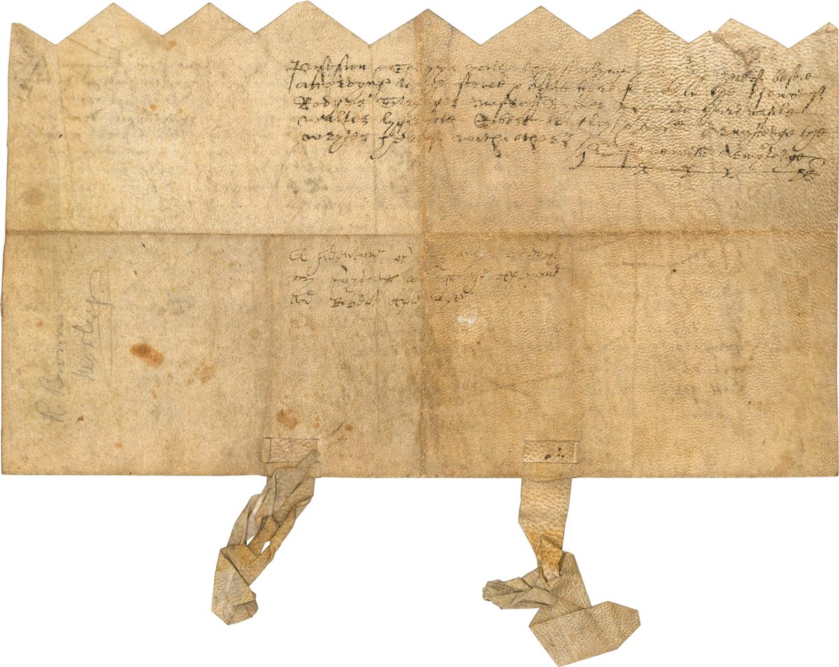 The back of the document.