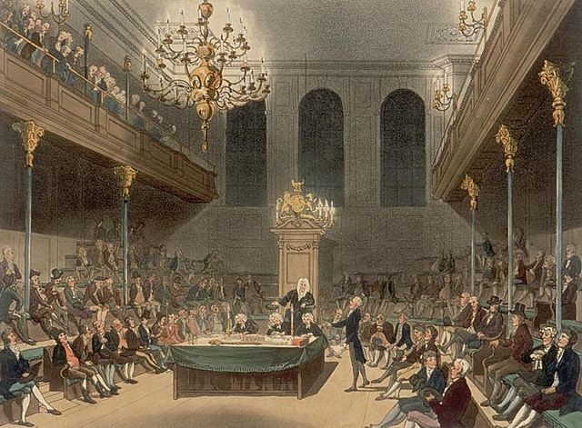 Debating was a key skill in 18th century society.