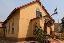 The front of the St. Charles’ Church