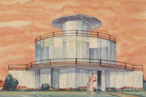 Artist rendering of the House of Tomorrow.
