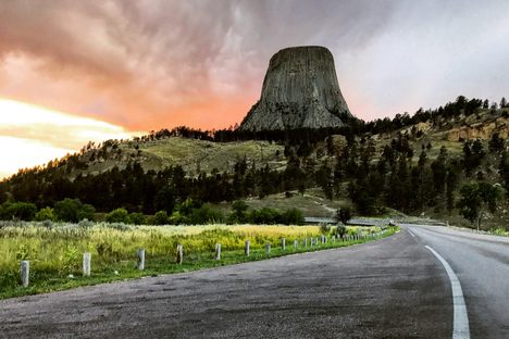 Front entrance @ Devil's Tower. Sept 2017