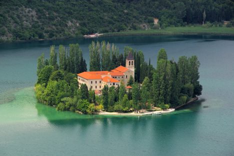 Visovac Monastery. 