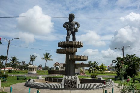 1763 Monument in Georgetown, Guyana