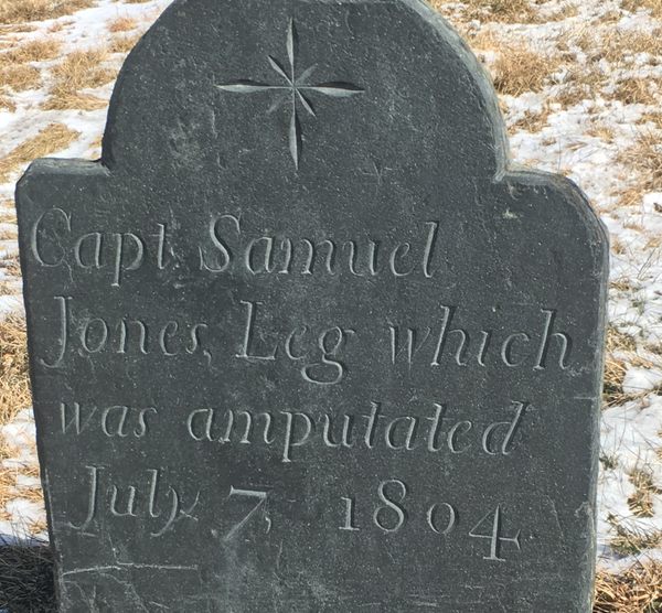 Grave of Captain Jones’ Leg