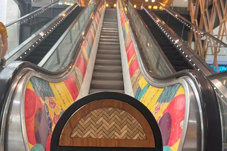 Indonesia’s first escalator 