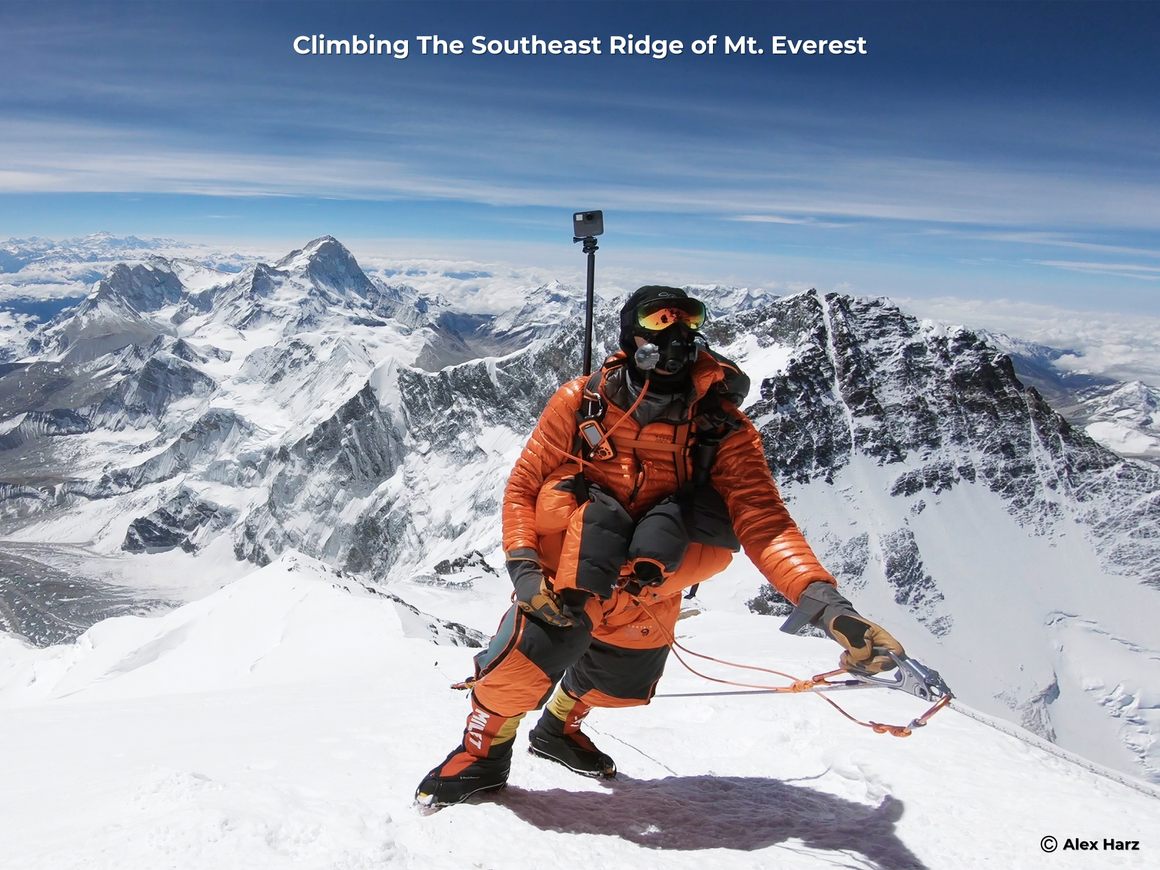 Climbing The Southeast Ridge of Mt. Everest